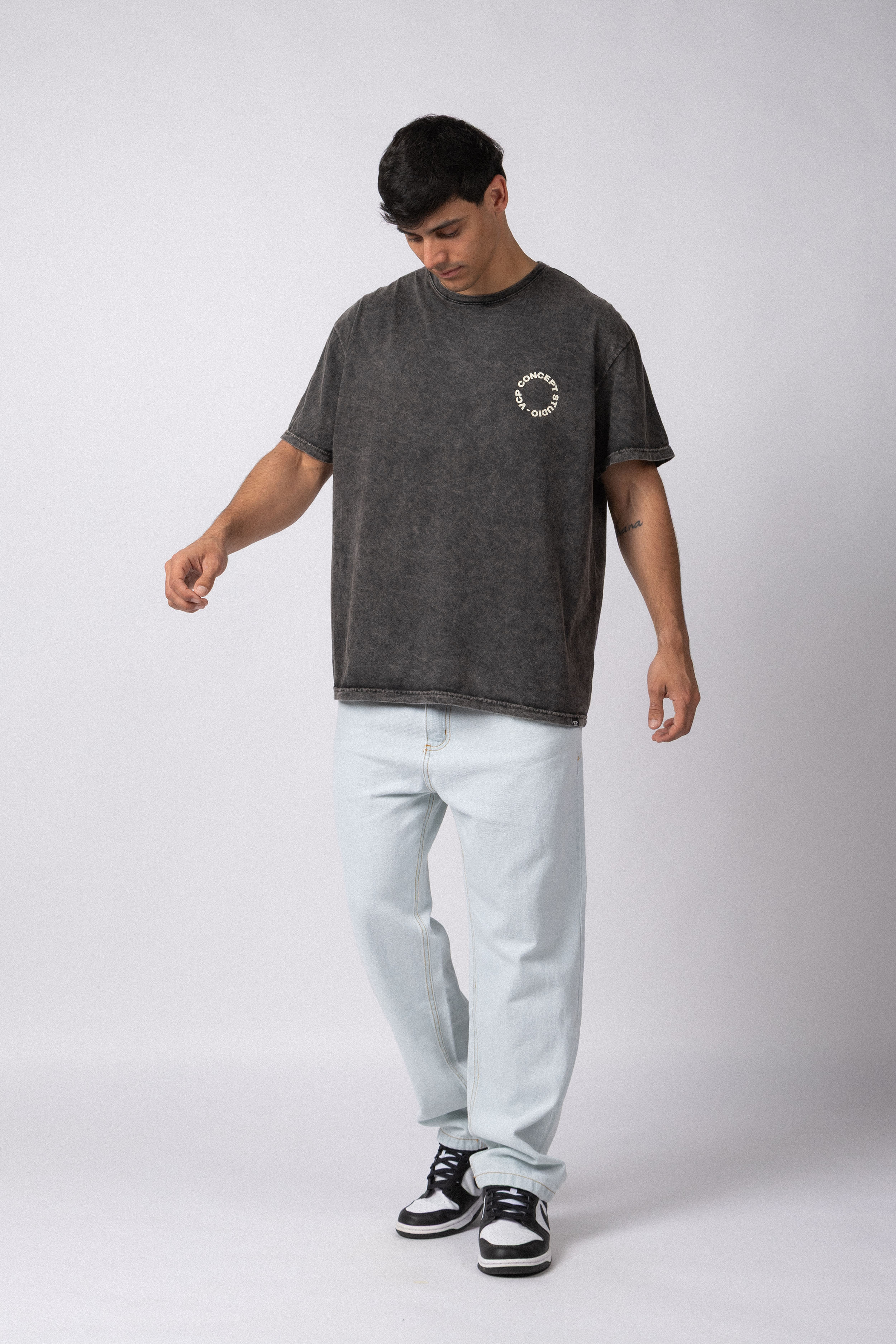 Remera DB Type Negra
