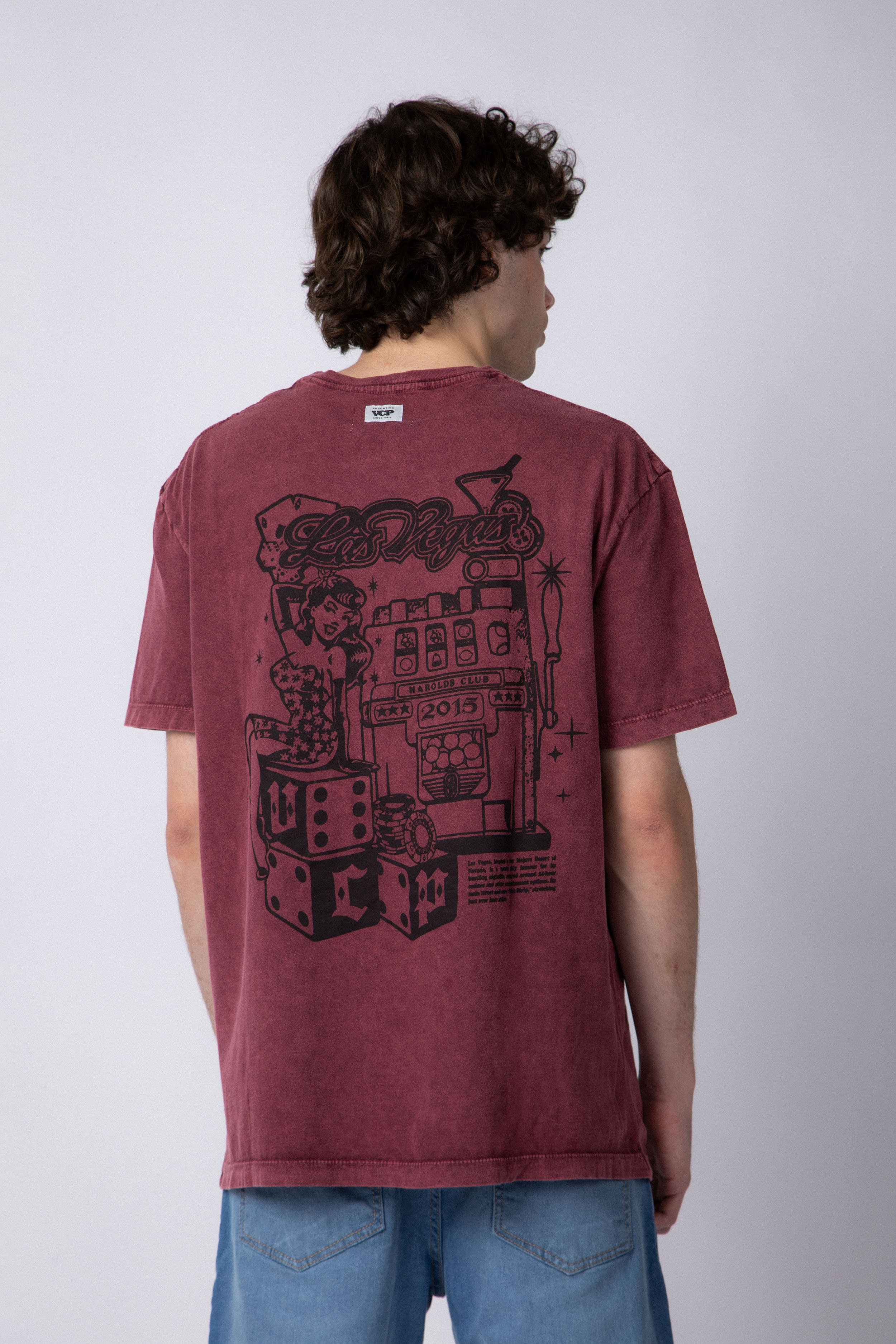 Remera DB Vegas Bordo