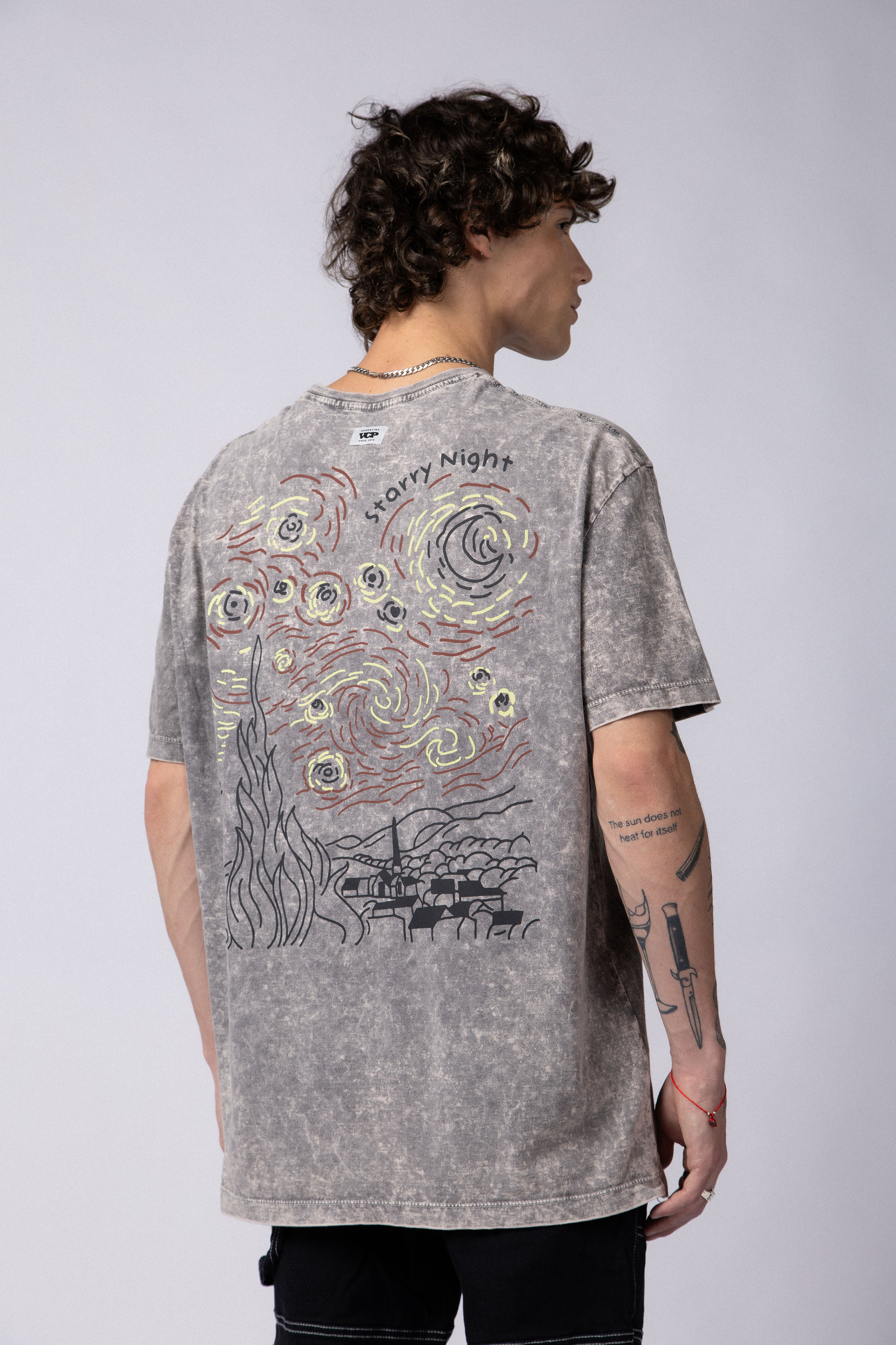 Remera DB Vangogh Grey