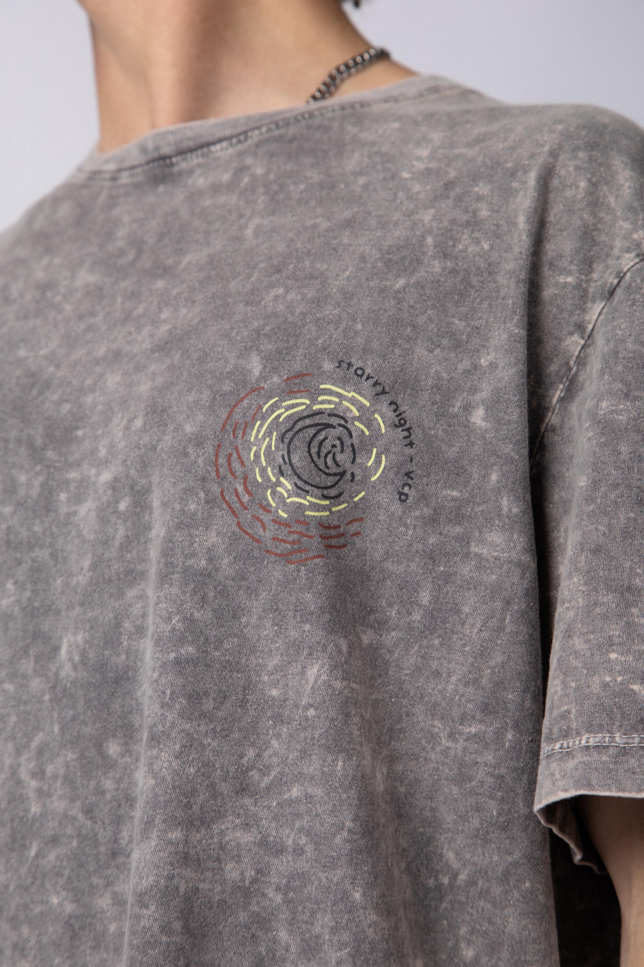 Remera DB Vangogh Grey