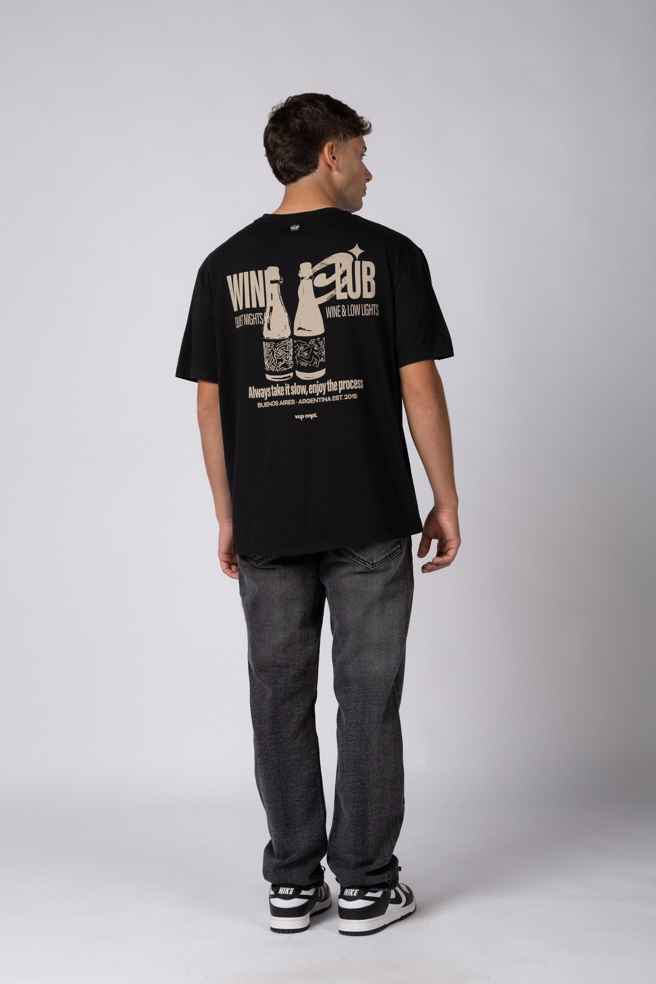 Remera RGL Velvet Negra