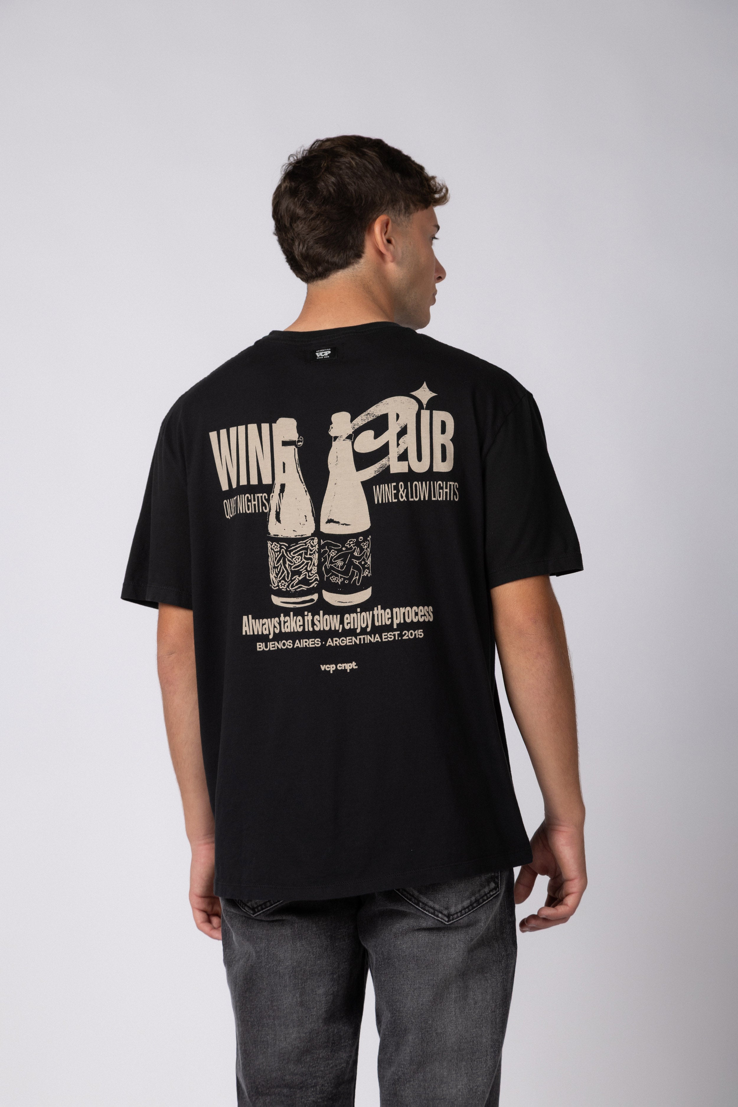 Remera RGL Velvet Negra