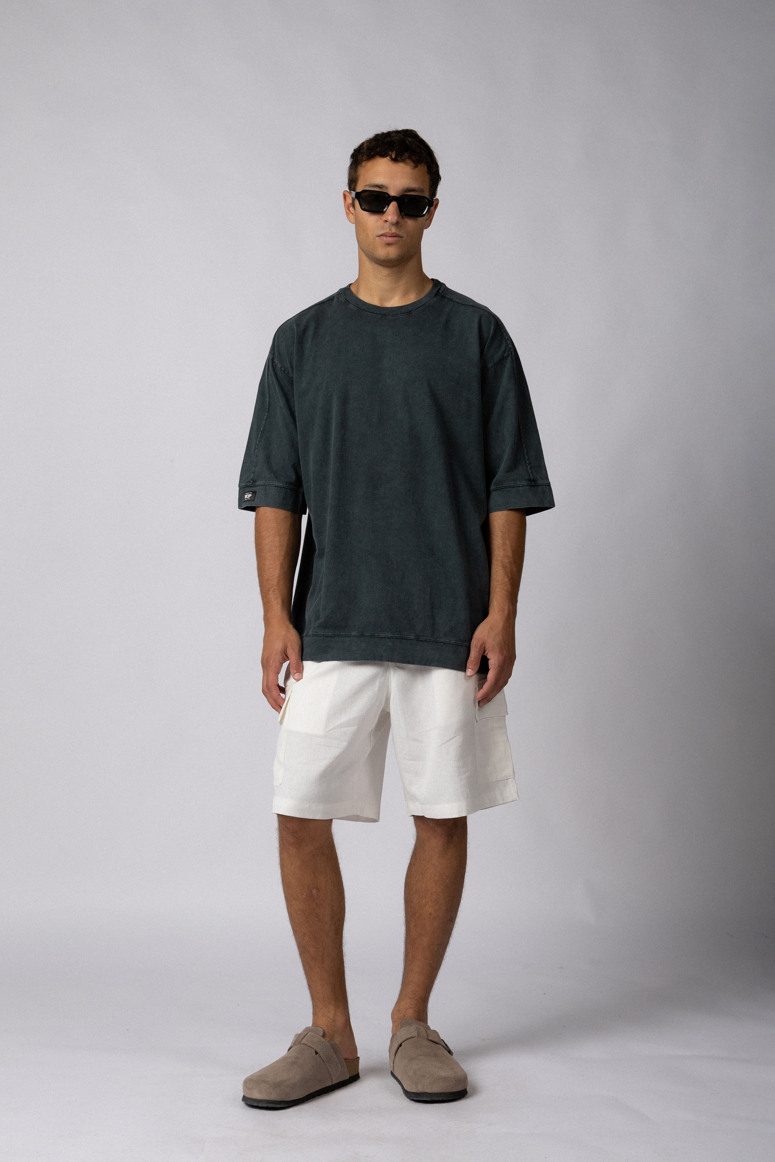 Remera Over Vorn Verde