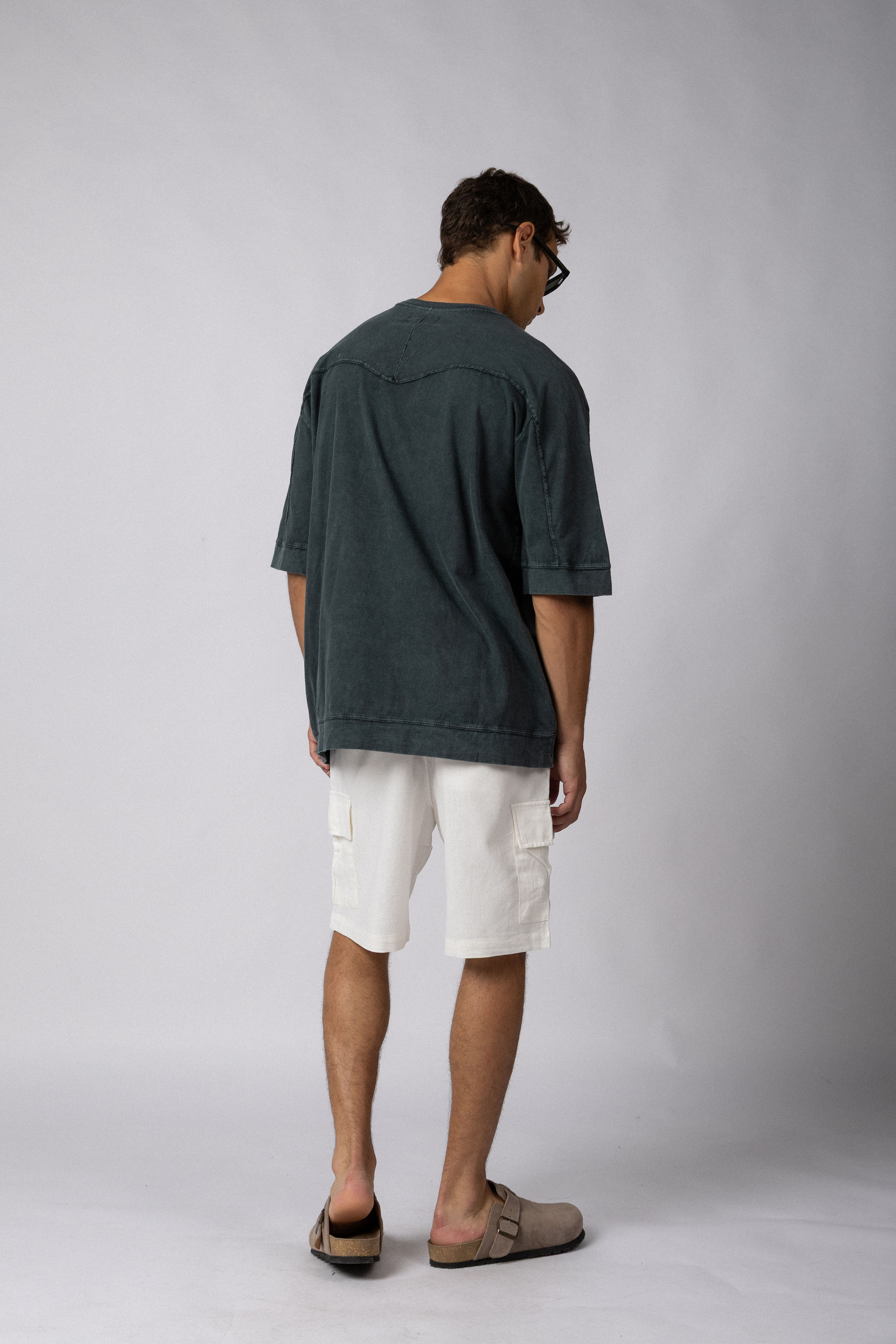 Remera Over Vorn Verde