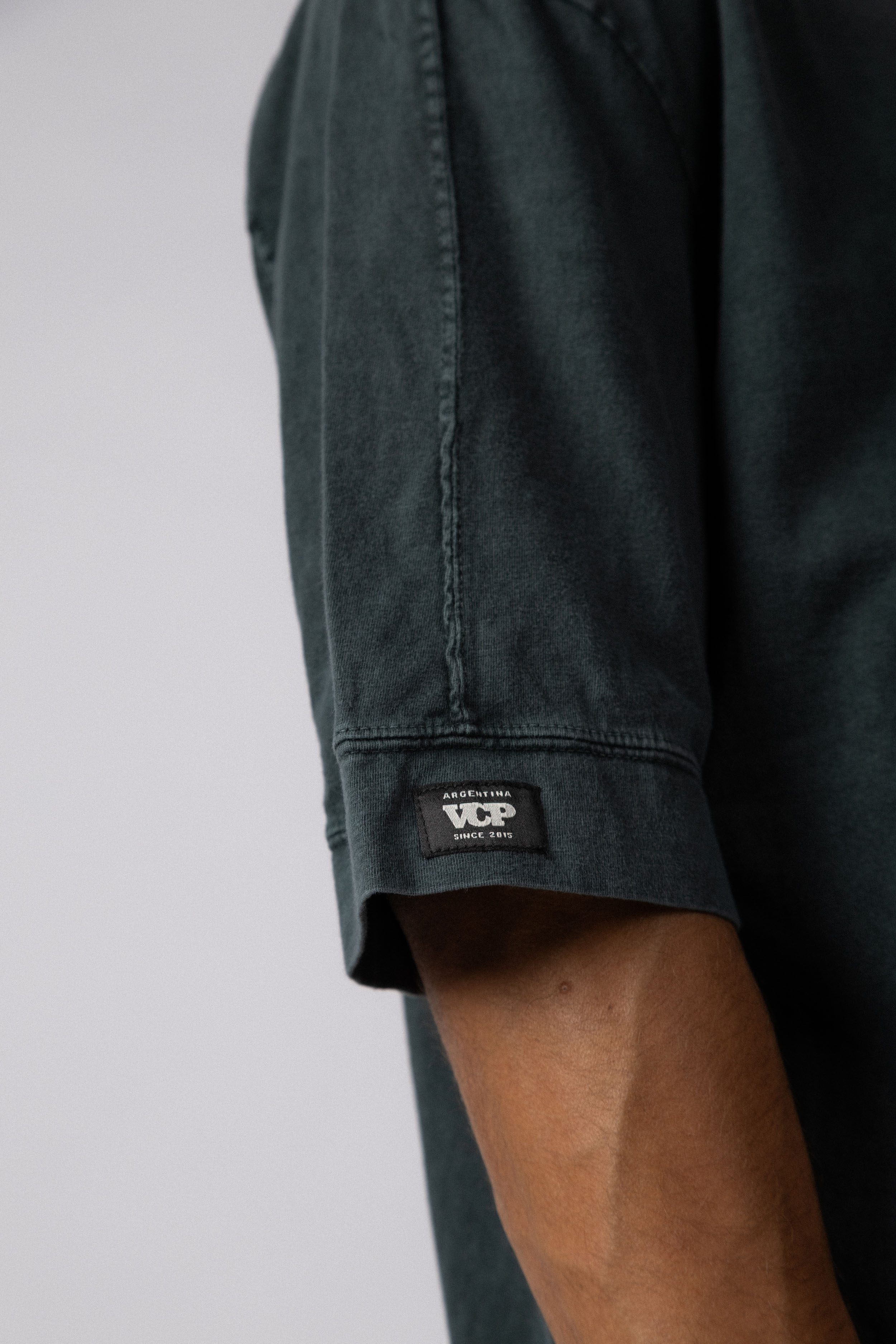 Remera Over Vorn Verde