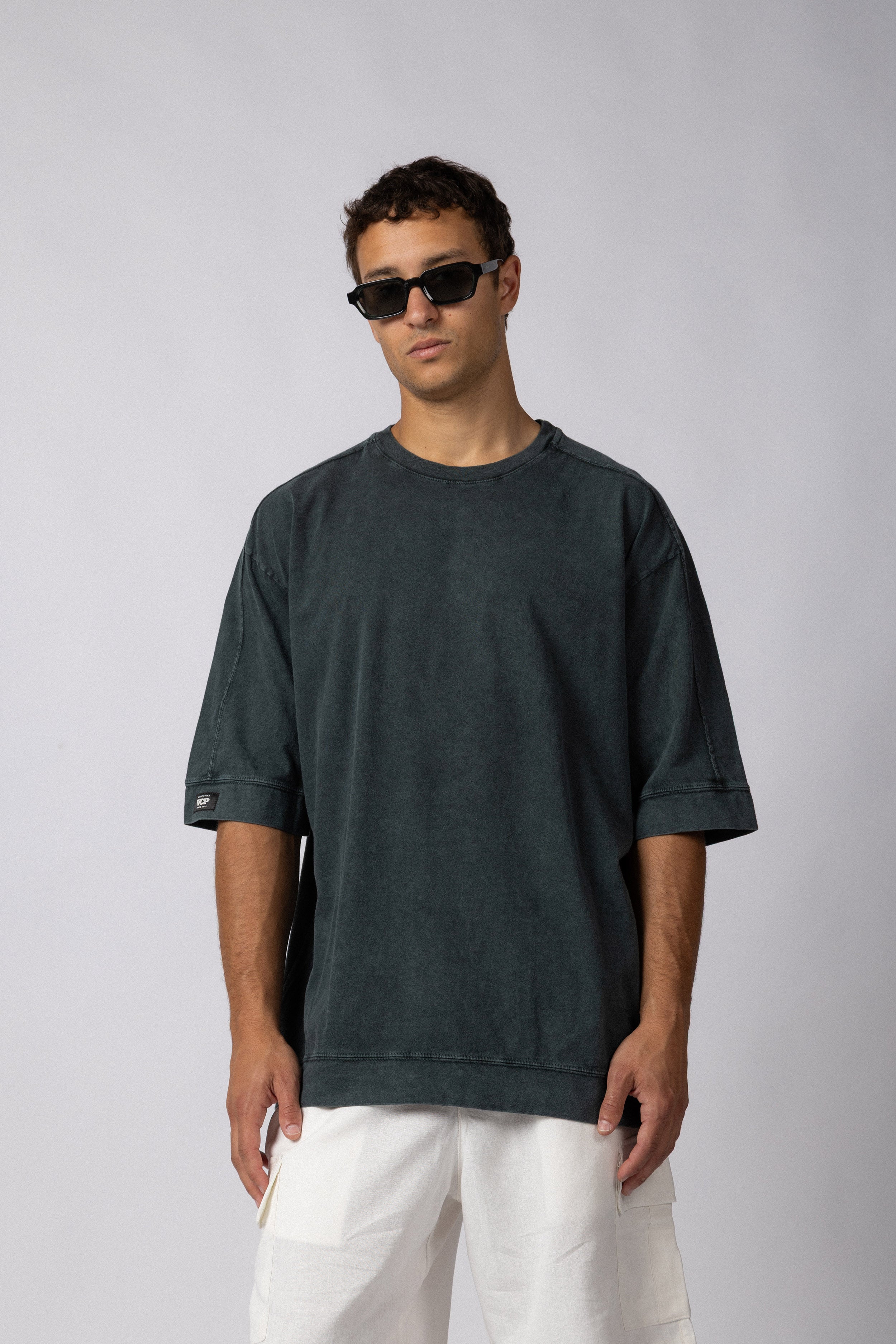 Remera Over Vorn Verde