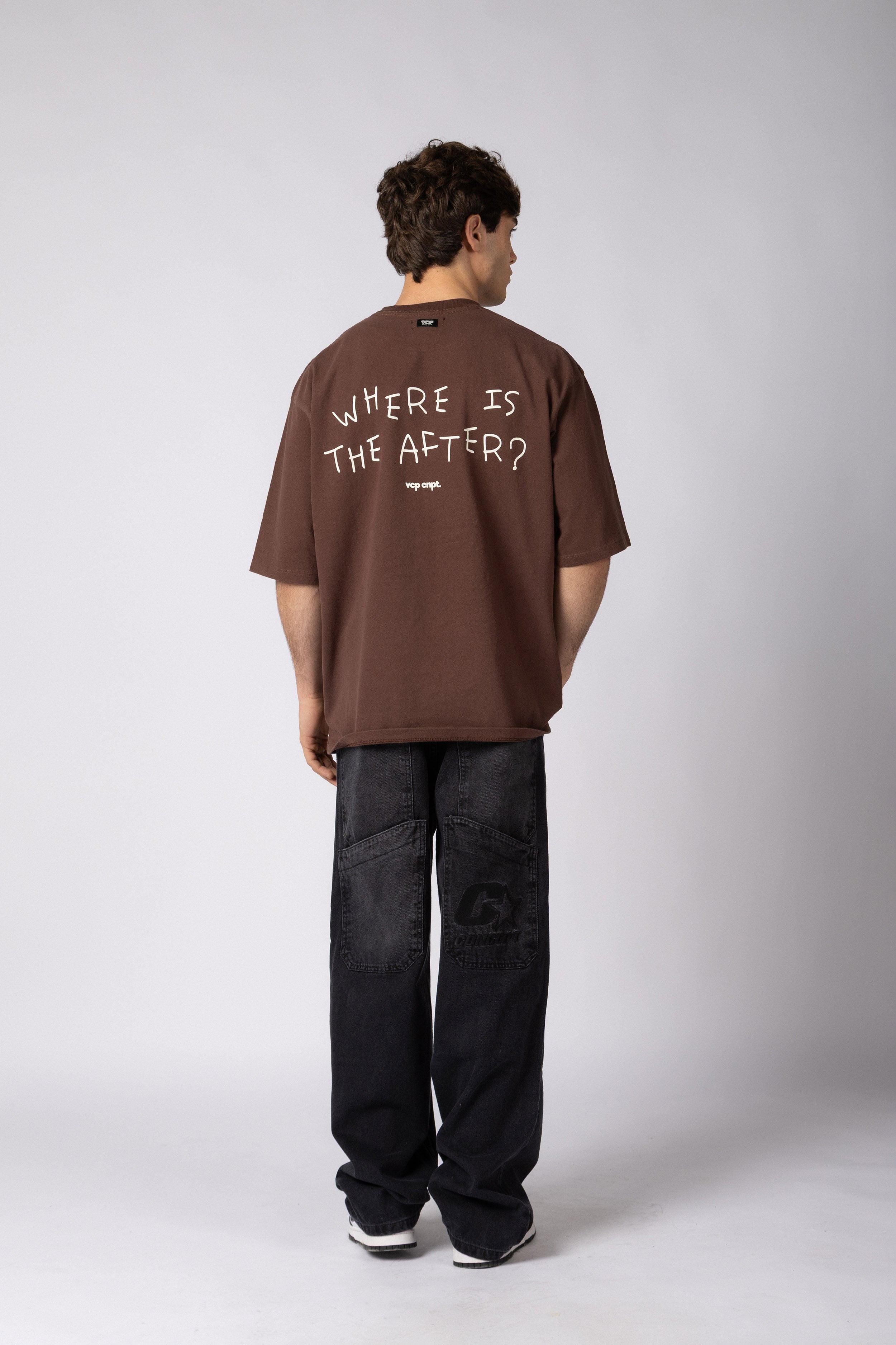 Remera Over Rhy Where Choco