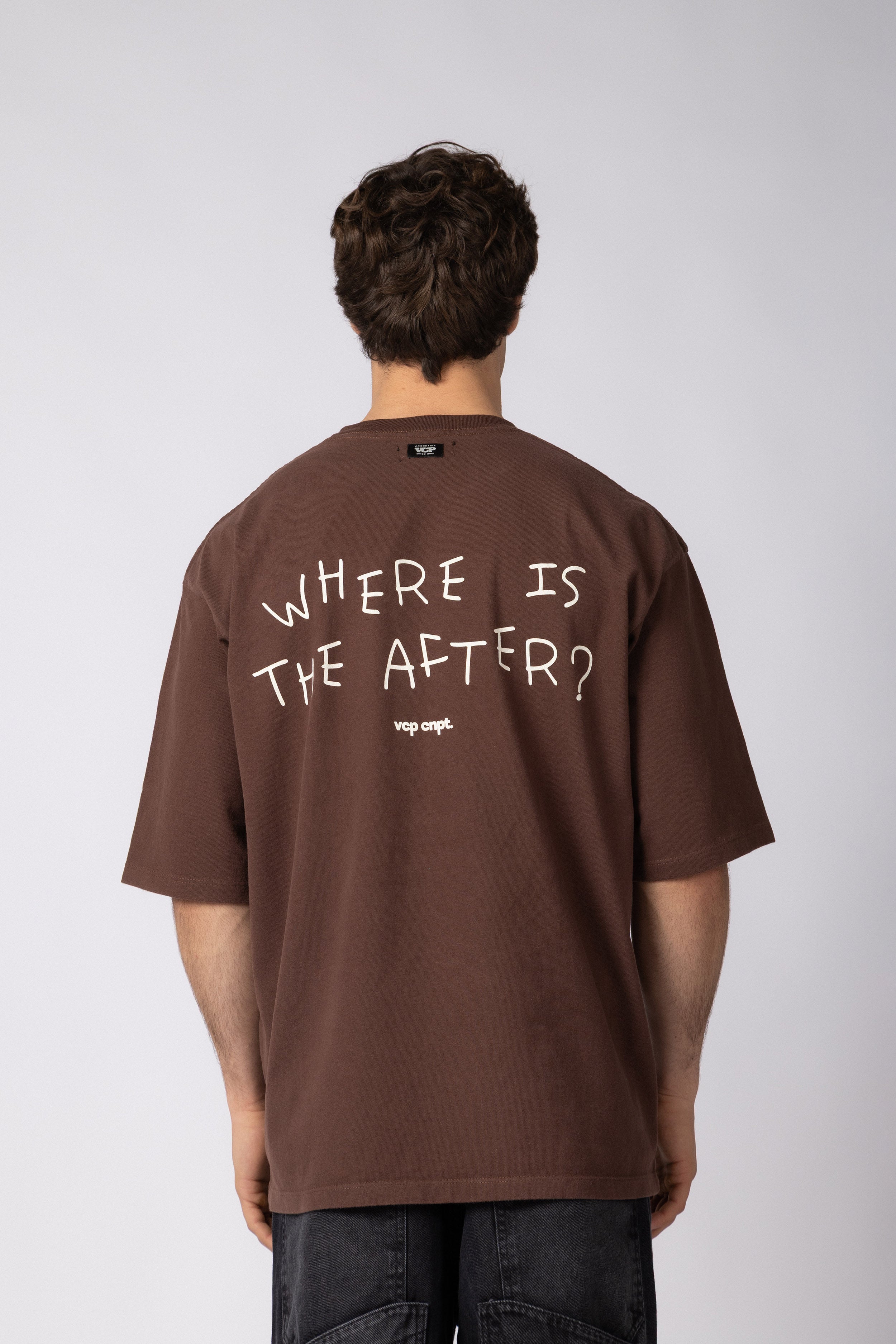 Remera Over Rhy Where Choco