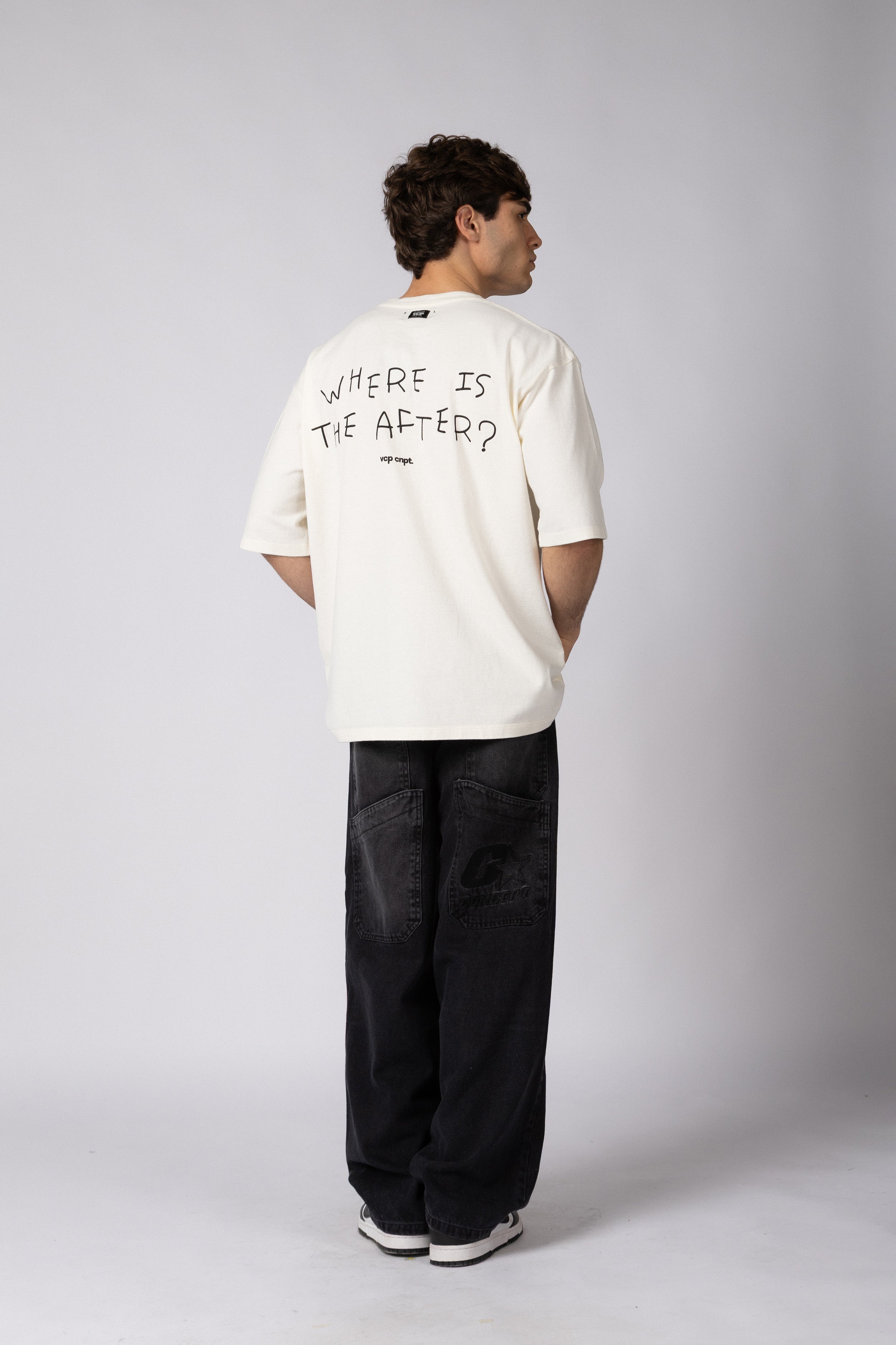 Remera Over Rhy Where Crudo
