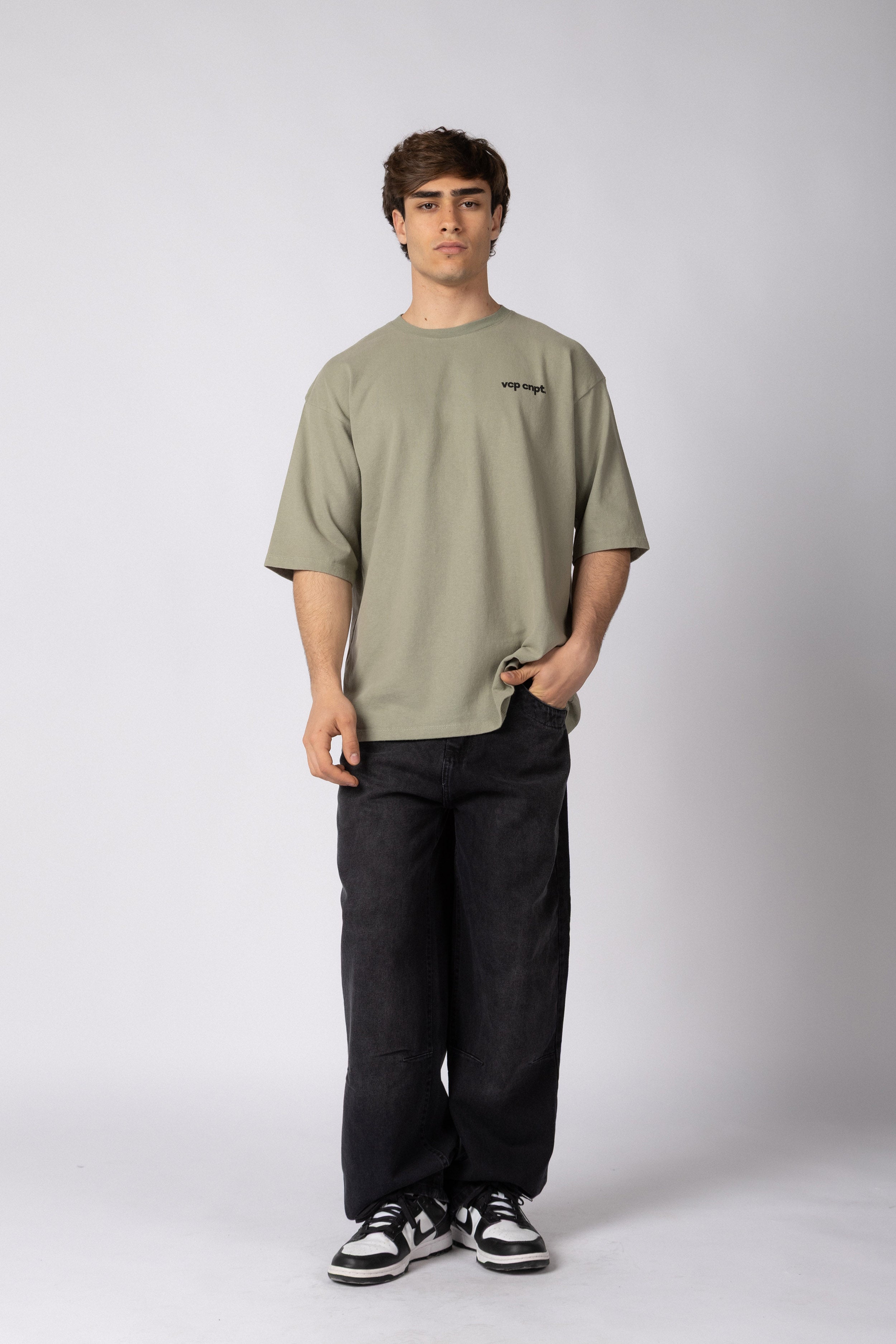 Remera Over Rhy Where Oliva