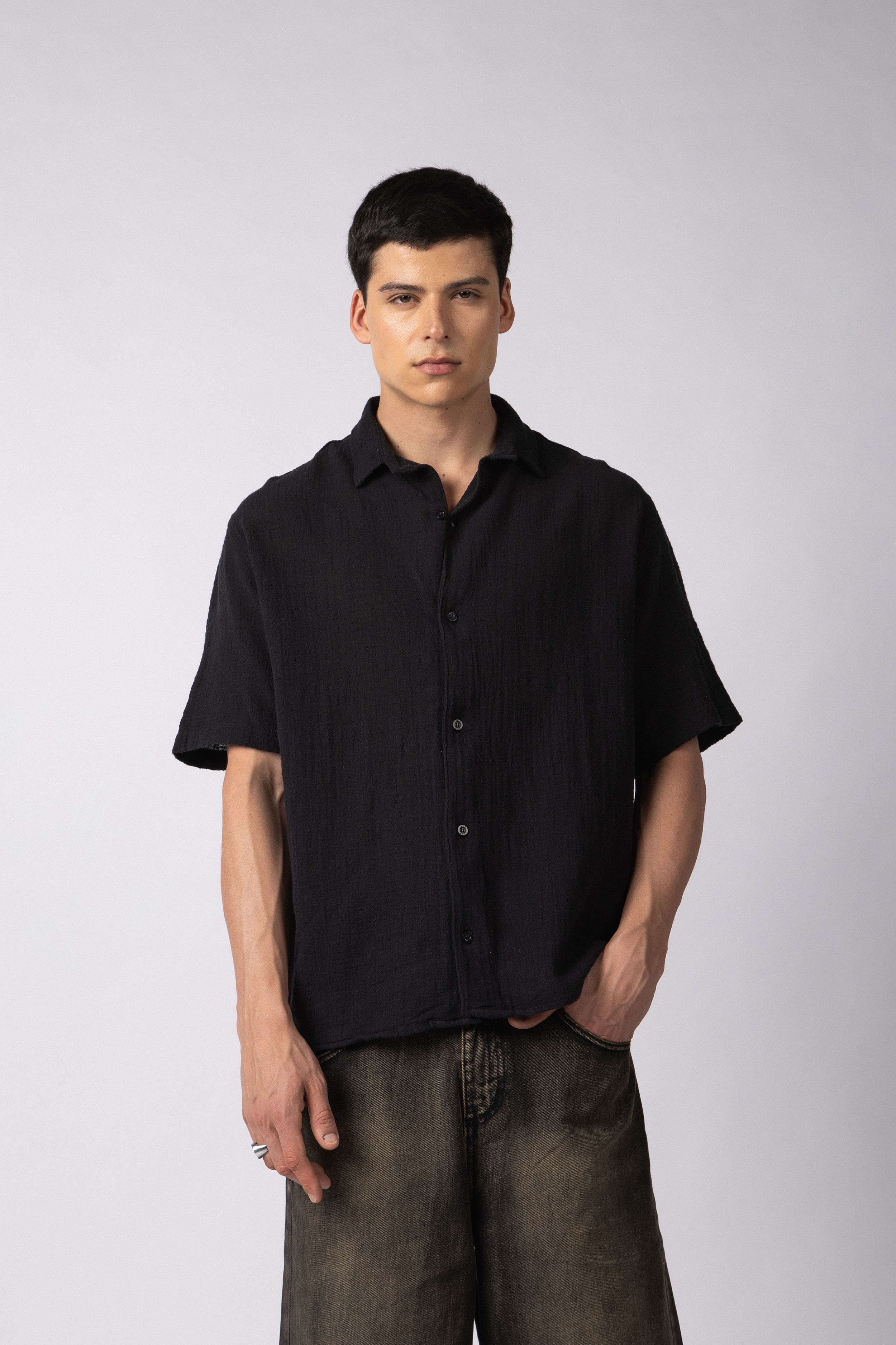 Camisa Manga Corta Lino VN Yana