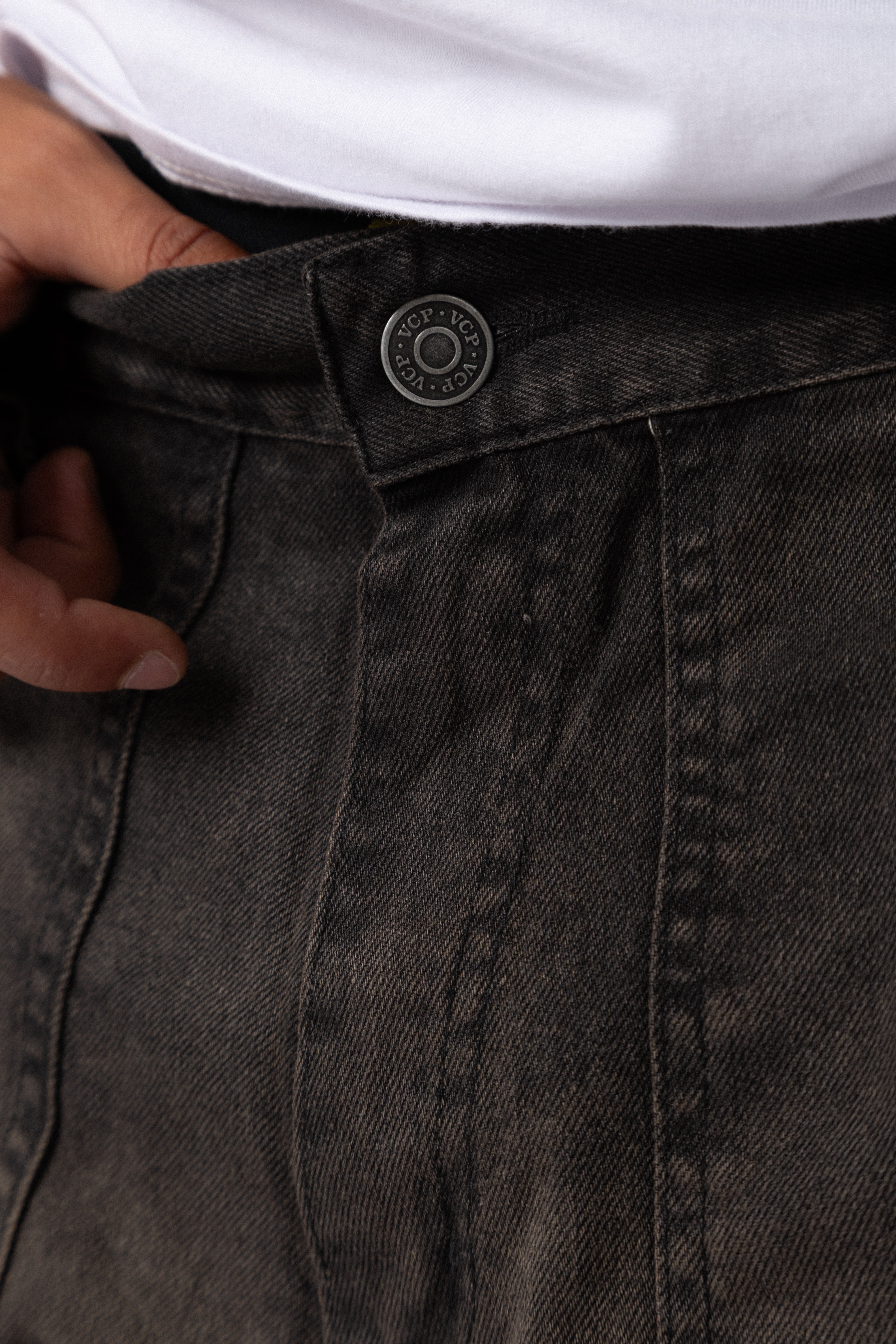 Jean Cargo Volt Oxid Black