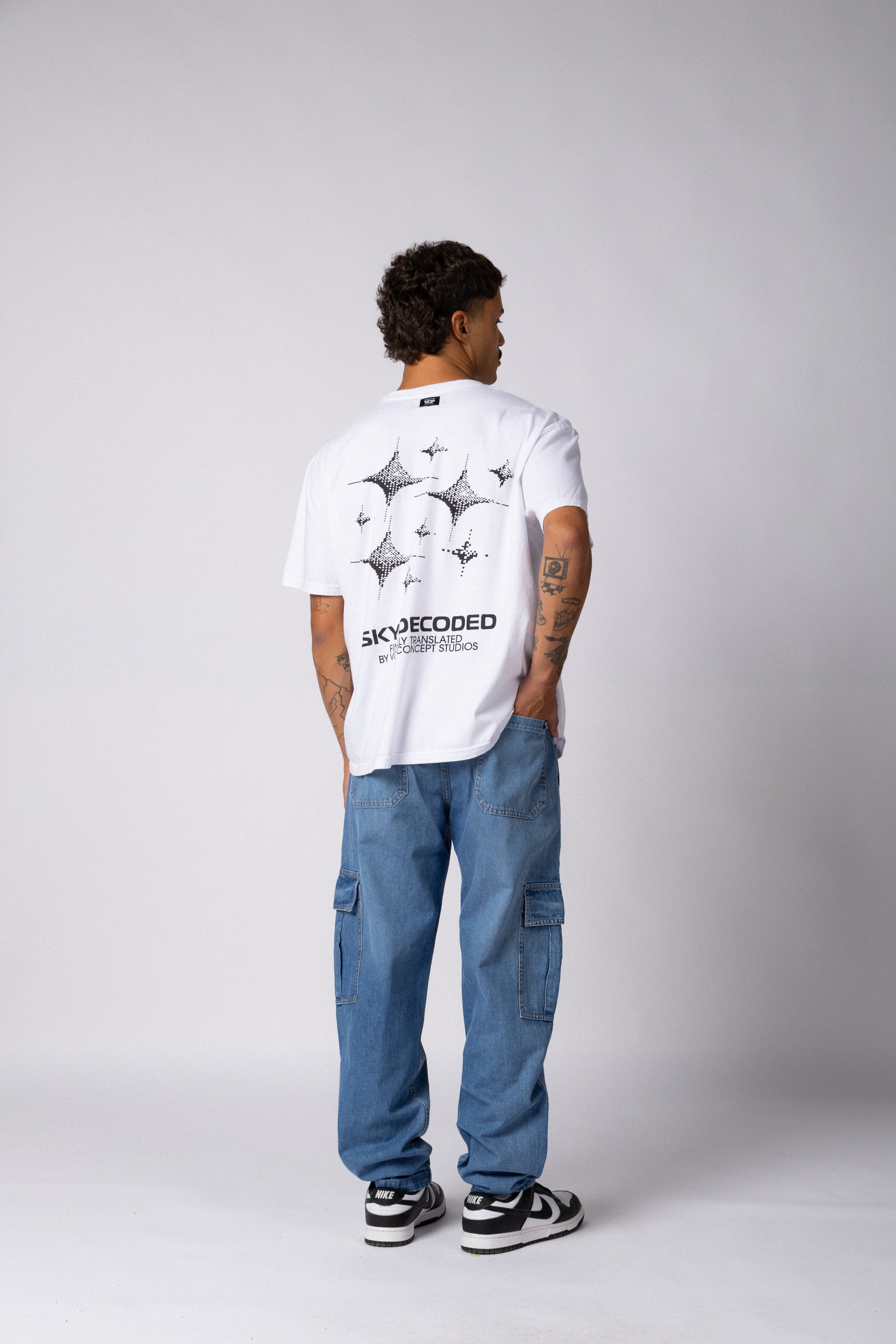 Jean Cargo Volt Celeste