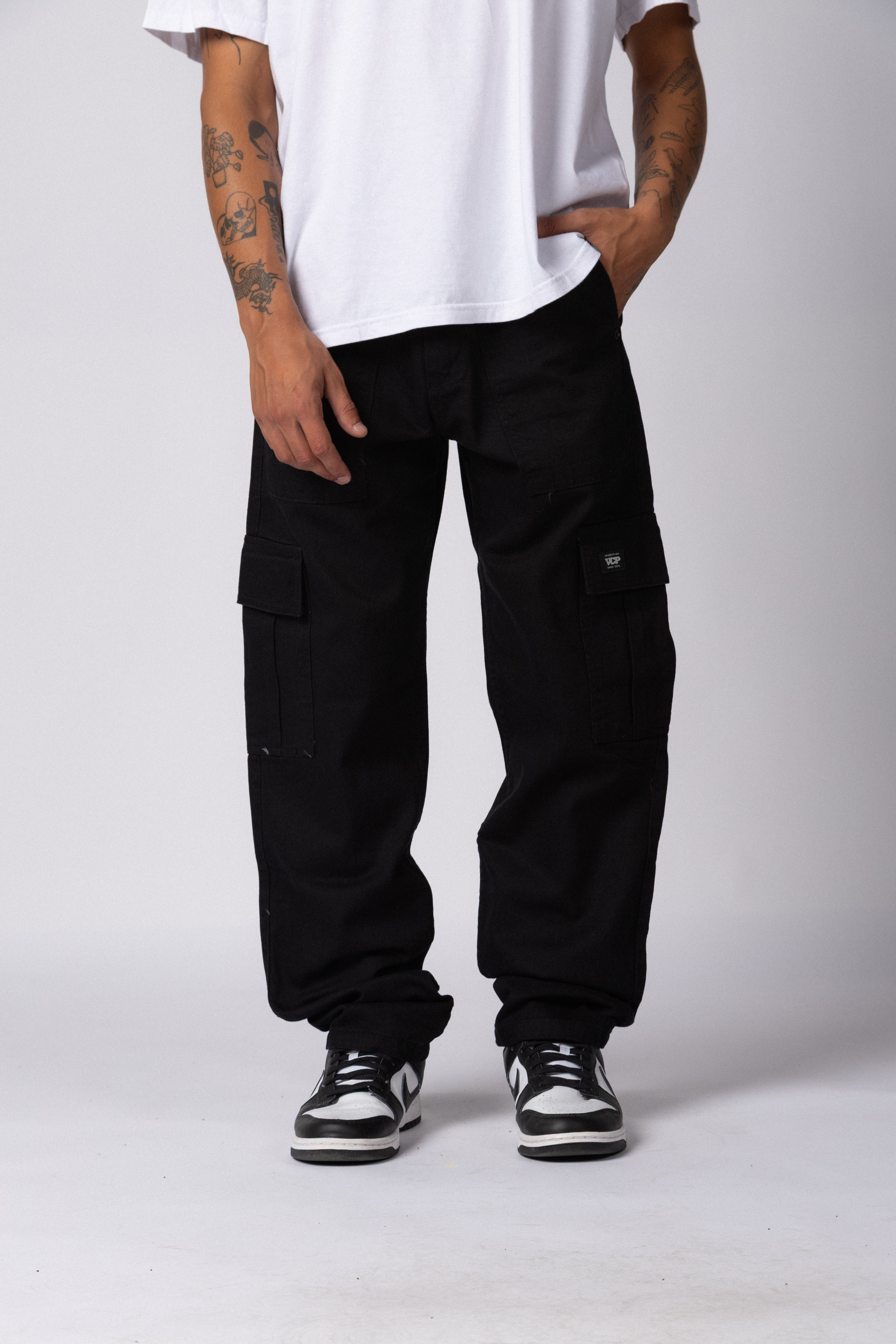Jean Cargo Volt Negro